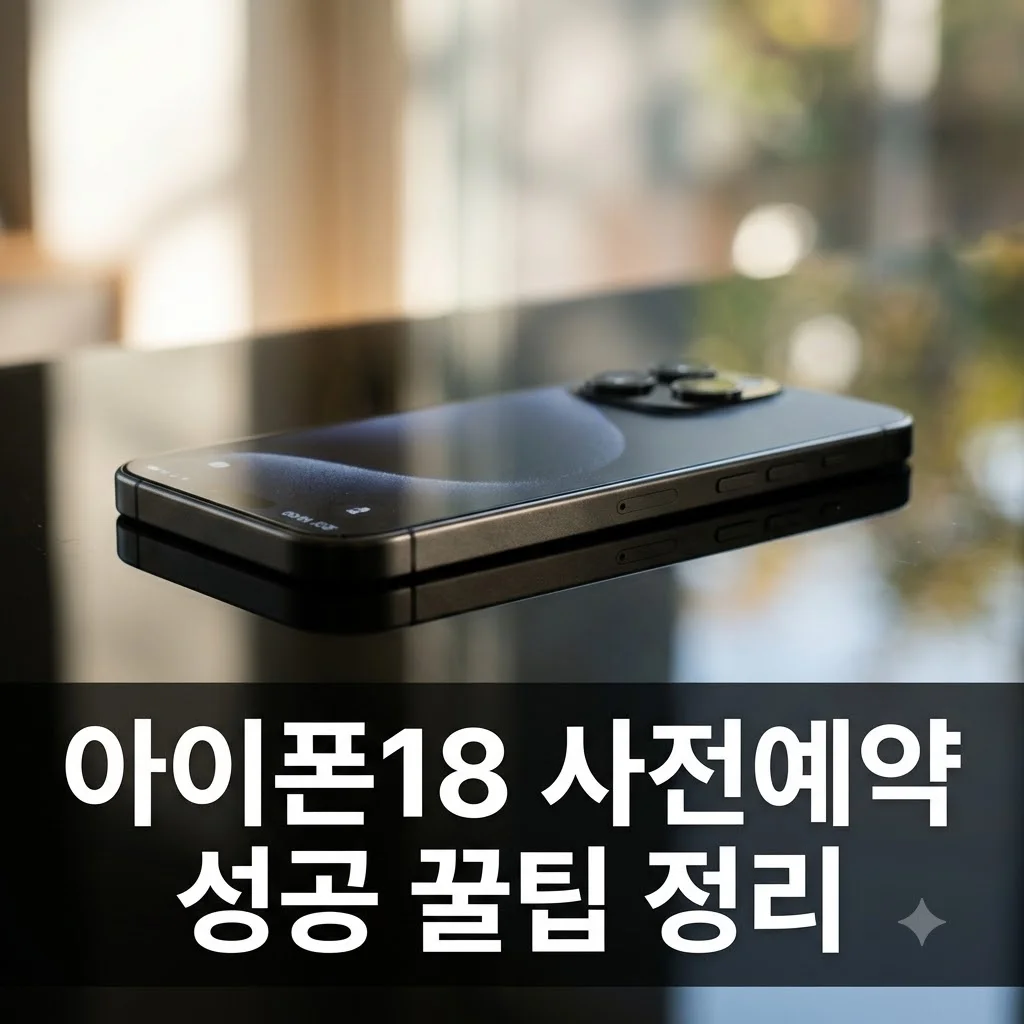아이폰18 사전예약 성공 꿀팁과 혜택 및 1차 출시국 일정 총정리